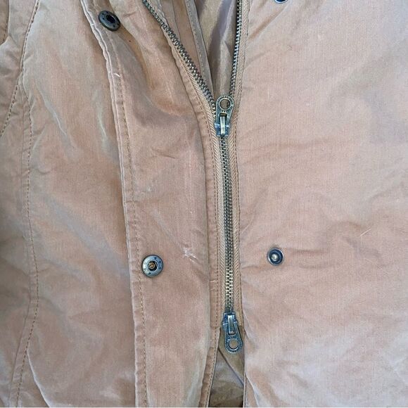 Urban outfitters members only X full zip & lined winter coat tan size XS women - Picture 13 of 16